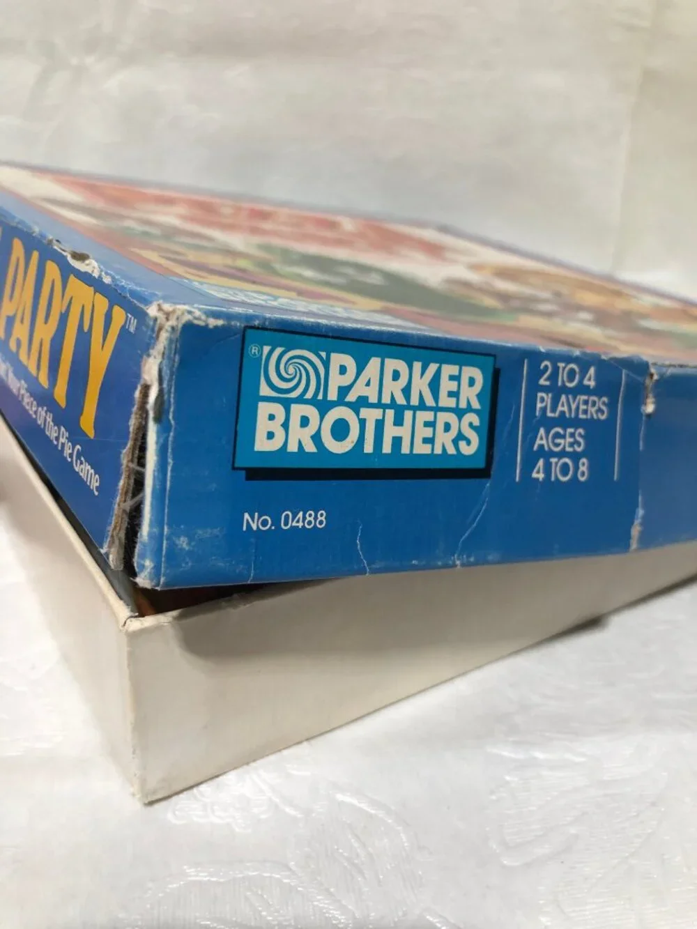 Vtg Pizza Party Board Game Parker Bros 1987 Near Complete Missing 2 pcs